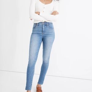 Madewell 10” High-Rise Skinny Jean Ainsworth Wash
